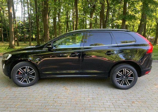 Volvo XC 60 cena 67650 przebieg: 216000, rok produkcji 2017 z Ciechanowiec małe 191